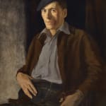 Ian Fleming RSA RSW, Portrait of a Glasgow Highlander, 1934