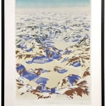 Takeshi Yasuda, Sancai sprung bottom bowl, c.1990