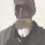 John Byrne RSA, Double Self Portrait II - Looking Back Series