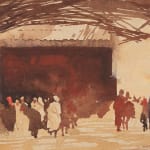 Robert Burns ARSA, In Marrakesh, 1920