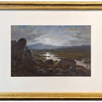 Waller Hugh Paton RSA RSW, A Moonlit Moor, 1864