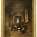 David Roberts RA, Interior of Rosslyn Chapel, 1844