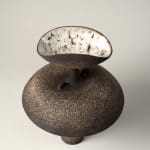 Waistel Cooper, Sculptural dual-form vase , 1960s