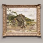 William McTaggart RSA RSW, Old Cottage at Fairlie, 1863-92