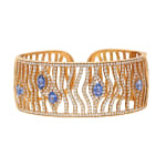 Terzihan, Lawa: Maxi Bracelet w/Sapphires