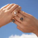 Maya, Cosmic: Saturn ring with sapphire