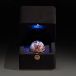 Dreamboule, White Mother Of Pearl: Gold / Cabochon