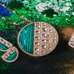 Terzihan, Neutra: Aztec Medallion w/Lapis Lazuli w/Gigi Chain