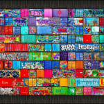 Didier Engels, Verdant Blue, 2025