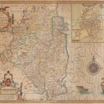 John Speed, The West Ridinge of Yorkshyre, 1611