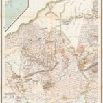 William Buckland, Ideal Section of a Portion of the Earth's Crust, 1858