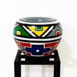 Esther Mahlangu, Vessel, 2024