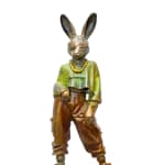 Carol Cauldwell, Rabbits Dandelion, 2020