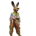 Carol Cauldwell, Rabbits Dandelion, 2020