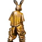 Carol Cauldwell, Rabbits Dandelion, 2020