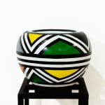 Esther Mahlangu, Ndebele Abstract, 2024
