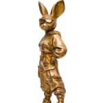 Carol Cauldwell, Rabbits Dandelion, 2020