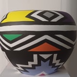 Esther Mahlangu, Vessel, 2024