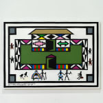 Esther Mahlangu CC, Ndebele Abstract, 2024