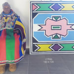 Esther Mahlangu, Ndebele Abstract, 2024