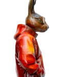 Carol Cauldwell, Rabbits Dandelion, 2020