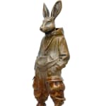 Carol Cauldwell, Rabbits Dandelion, 2020