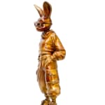 Carol Cauldwell, Rabbits Dandelion, 2020