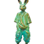 Carol Cauldwell, Rabbits Dandelion, 2020