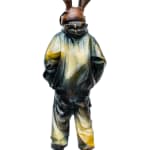 Carol Cauldwell, Rabbits Dandelion, 2020