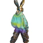 Carol Cauldwell, Rabbits Dandelion, 2020