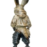 Carol Cauldwell, Rabbits Dandelion, 2020
