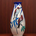 Charles Catteau, Untitled, (vase with three birds, for Boch Frères Keramis), 1929