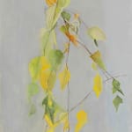 Charlotte Verity, Falling Leaves, oil on canvas, painting