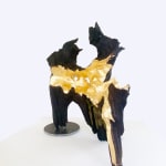 Elpida Hadiz-Vasileva, Untitled 2024, oak sculpture
