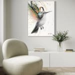 Ashvin Harrison, Wings Of The Whisperer (Original Hand Painting), 2025