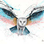 Ashvin Harrison, Lunar Lion (Giclée), 2024