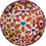 Takashi Murakami, Flowerball Pink, 2011
