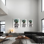 Ashvin Harrison, Lunar Lion (Giclée), 2024