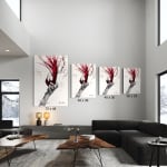 Ashvin Harrison, Lunar Lion (Giclée), 2024
