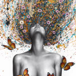 Ashvin Harrison, Lunar Lion (Giclée), 2024