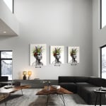 Ashvin Harrison, Lunar Lion (Giclée), 2024