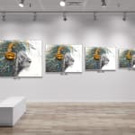 Ashvin Harrison, Lunar Lion (Giclée), 2024