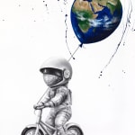 Ashvin Harrison, Lunar Lion (Giclée), 2024