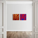 Robert Indiana, Hope (Red/Blue), 2012