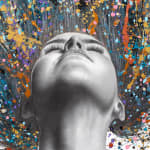 Ashvin Harrison, Lunar Lion (Giclée), 2024