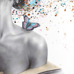 Ashvin Harrison, Lunar Lion (Giclée), 2024