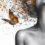 Ashvin Harrison, Lunar Lion (Giclée), 2024