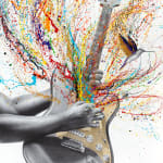 Ashvin Harrison, Lunar Lion (Giclée), 2024