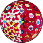 Takashi Murakami, Flowerball Pink, 2011