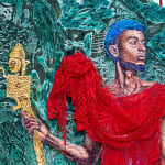Ibrahim Bemba Kébé, Yellow Petals, 2024